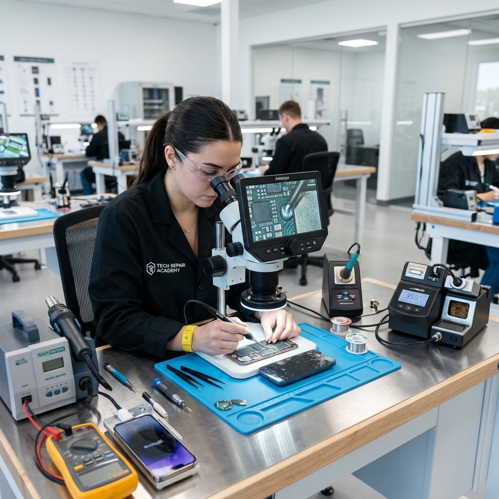 Advanced Smartphone Diagnostics & Circuit Tracing